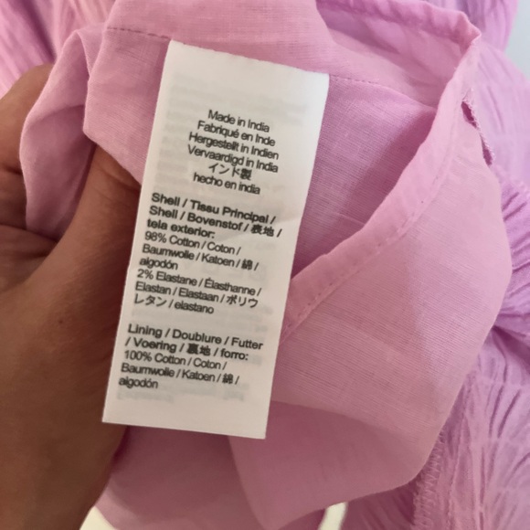 J Crew Gauze flutter-sleeve mini dress - Picture 2 of 4